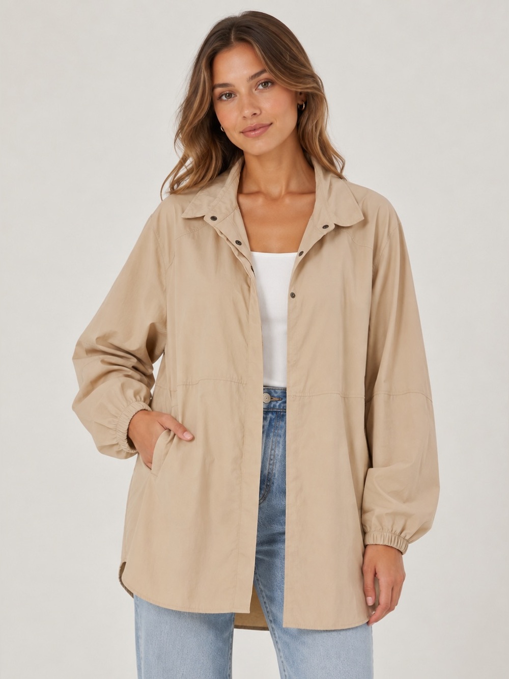 Wilo The Label Jacket — Oatmeal